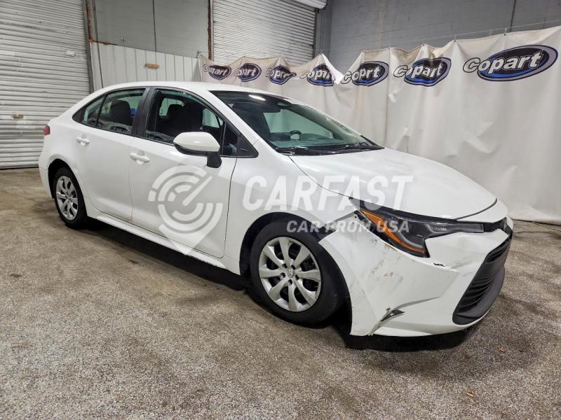 2023 Toyota Corolla 2.0 Le white Lot 51016236 Vin 5YFB4MDE4PP067775
