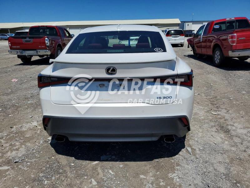 2021 Lexus 2.0 Is 300 white Lot 52820506 Vin JTHCA1D27M5111812