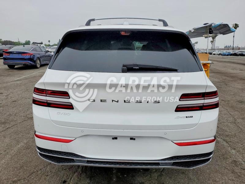 2025 Genesis Gv80 3.5 Gv80 Prestige white Lot 53551496 Vin KMUHEESC5SU284159