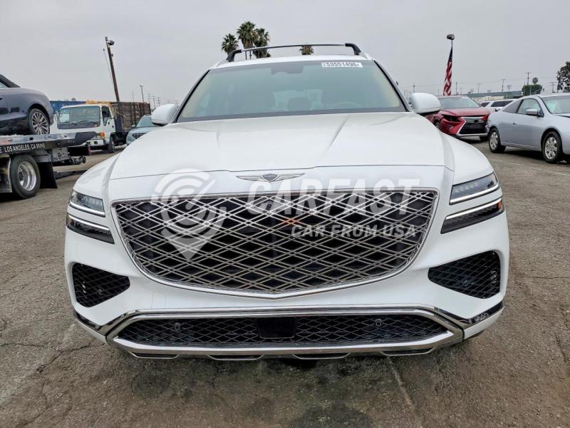 2025 Genesis Gv80 3.5 Gv80 Prestige white Lot 53551496 Vin KMUHEESC5SU284159