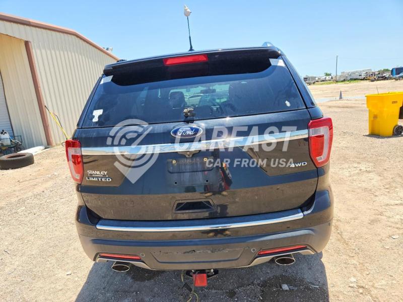 2018 Ford Explorer 3.5 LIMITED BLACK Lot 55235286 Vin 1FM5K8F89JGB80479
