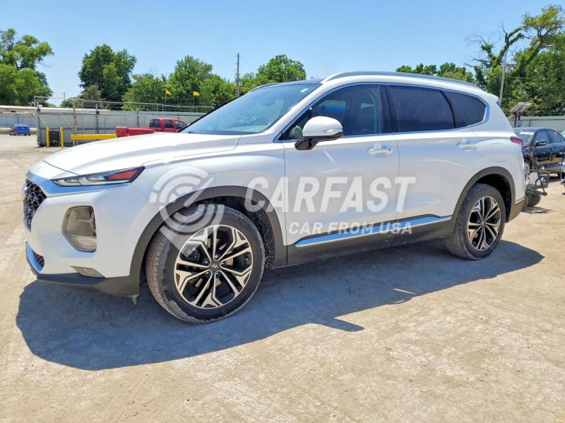2020 Hyundai Santa fe 2.0 Sel 2.0t White Lot 53181826 Vin 5NMS3CAA2LH299570