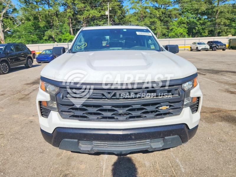 2023 Chevrolet Silverado 2.7 C1500 WHITE Lot 53628596 Vin 3GCPAAEK5PG140272