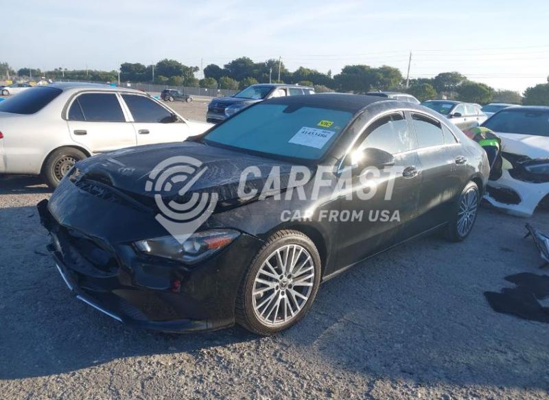 2020 Mercedes-benz Cla 250 2.0 Black Lot 111041453486 Vin W1K5J4GB1LN088409