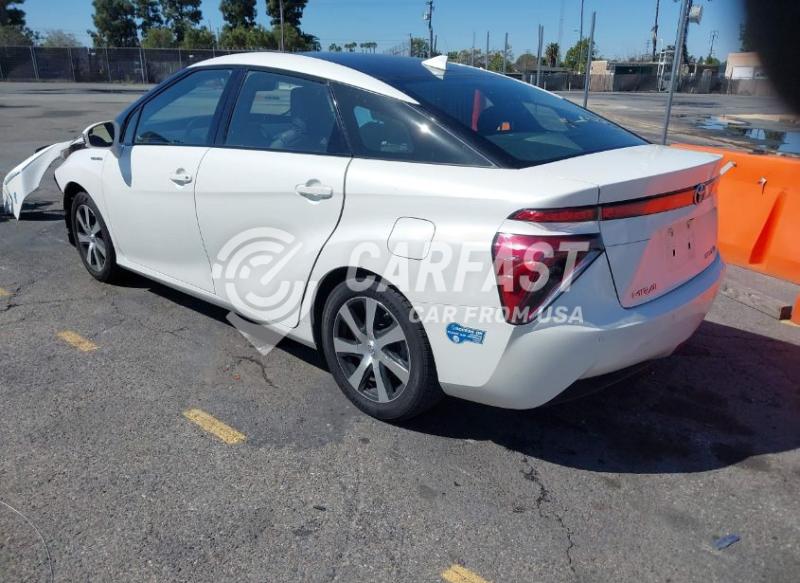 2020 Toyota Mirai White Lot 111041759883 Vin JTDBVRBD2LA008212