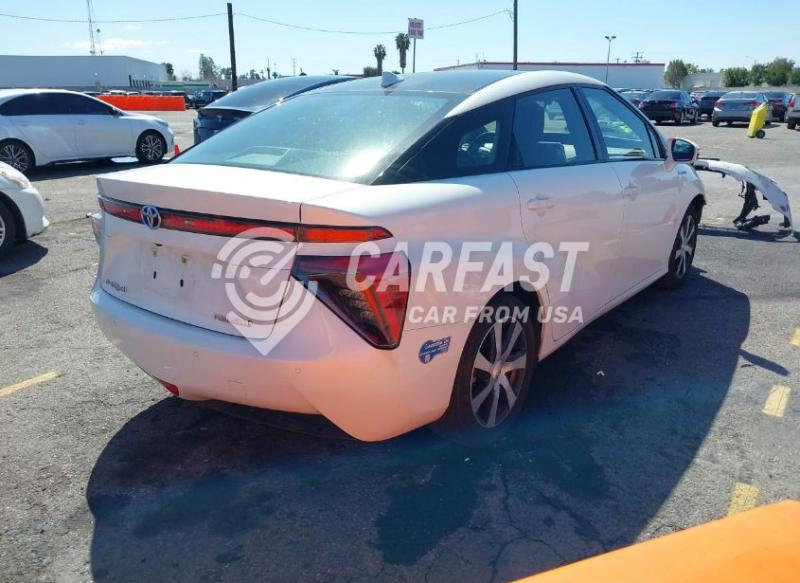 2020 Toyota Mirai White Lot 111041759883 Vin JTDBVRBD2LA008212