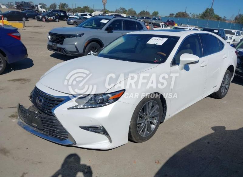 JTHBW1GG8H2137766 2017 Lexus ES 2.5 ES 300H White