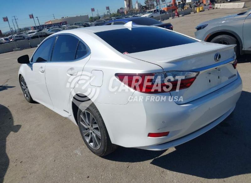 JTHBW1GG8H2137766 2017 Lexus ES 2.5 ES 300H White