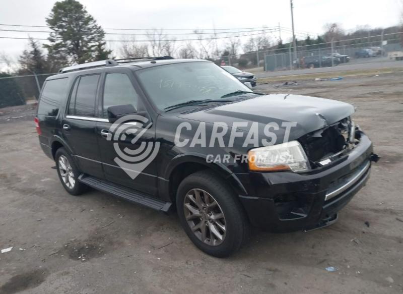 2017 Ford Expedition 3.5 Limited black Lot 111043799147 Vin 1FMJU2AT2HEA74754
