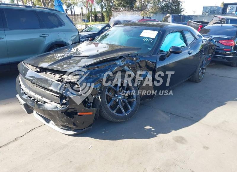 2022 Dodge Challenger 3.6 Sxt black Lot 111044367841 Vin 2C3CDZAG3NH257453