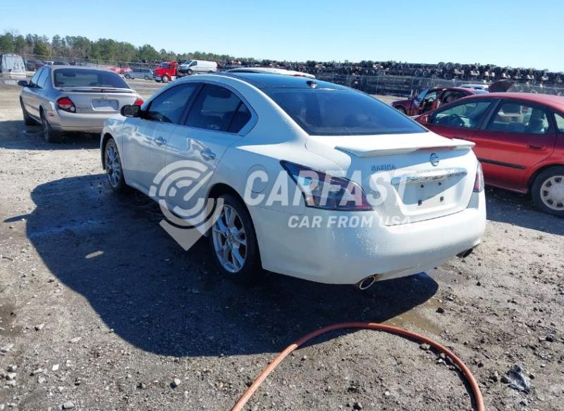 2014 Nissan Maxima 3.5 3.5 Sv white Lot 111044406902 Vin 1N4AA5AP9EC458514