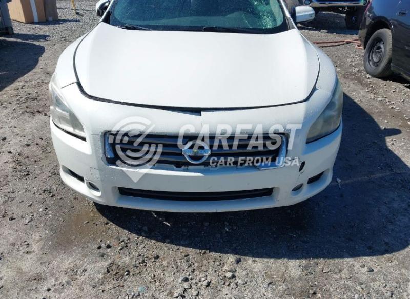 2014 Nissan Maxima 3.5 3.5 Sv white Lot 111044406902 Vin 1N4AA5AP9EC458514