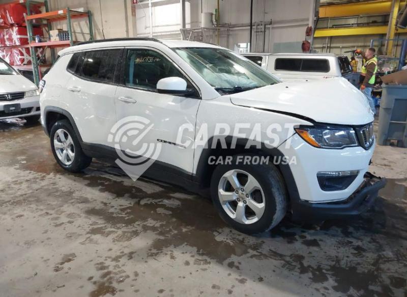 3C4NJDBB8LT240770 2020 Jeep Compass 2.4 Latitude 4X4 white