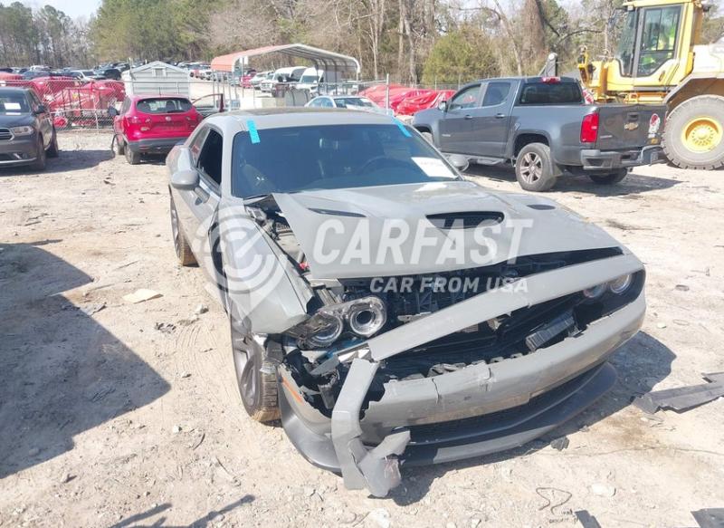 2C3CDZFJ2PH655129 2023 Dodge Challenger 6.4 R/T Scat Pack grey
