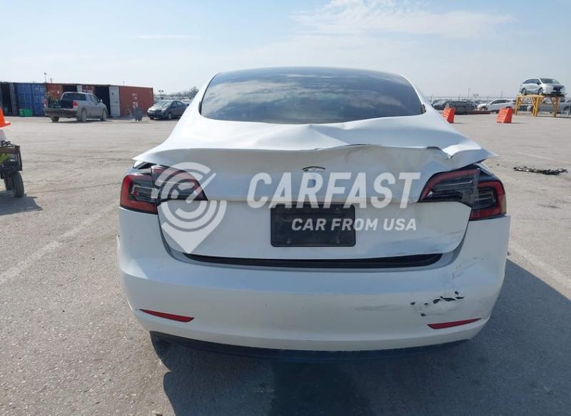 2023 Tesla Model 3 Rear-Wheel Drive white Lot 111044696356 Vin 5YJ3E1EA4PF697450