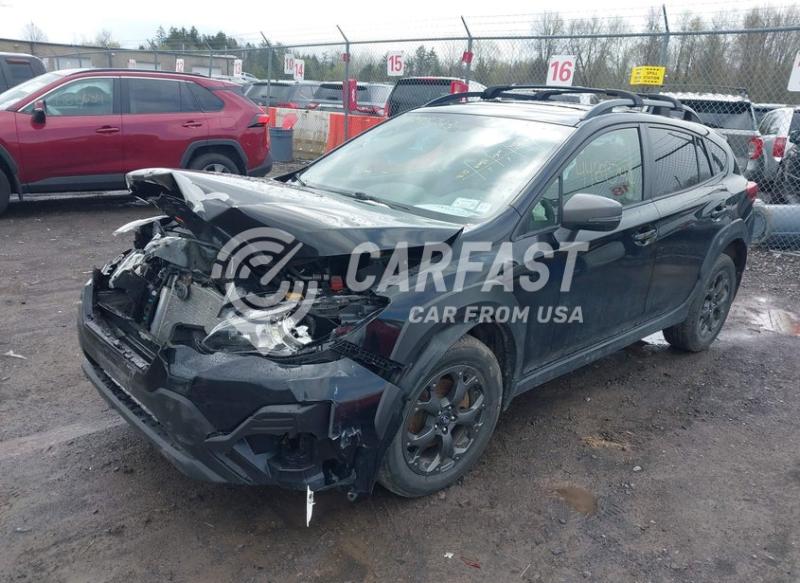 JF2GTHSC7NH257307 2022 Subaru Xv 2.5 Sport Black