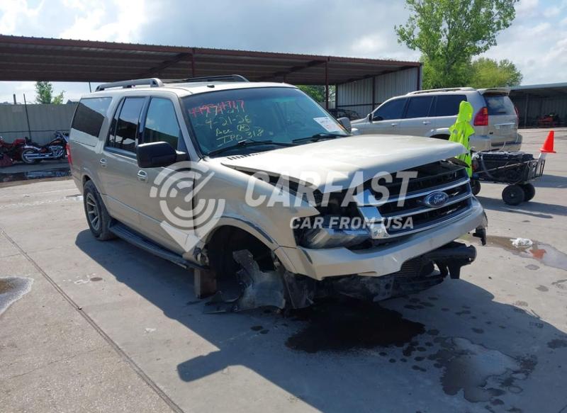 1FMJK1HT9HEA74644 2017 Ford Expedition 3.5 El Xlt beige