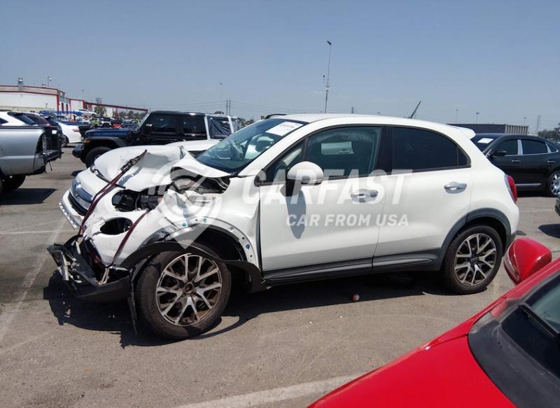 ZFBCFYET7GP339579 2016 Fiat 500x 2.4 Trekking Plus white