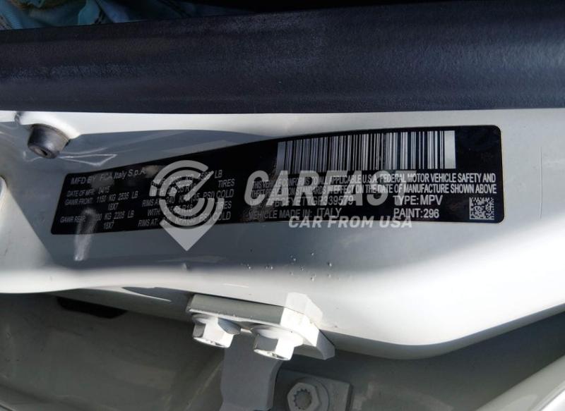 ZFBCFYET7GP339579 2016 Fiat 500x 2.4 Trekking Plus white