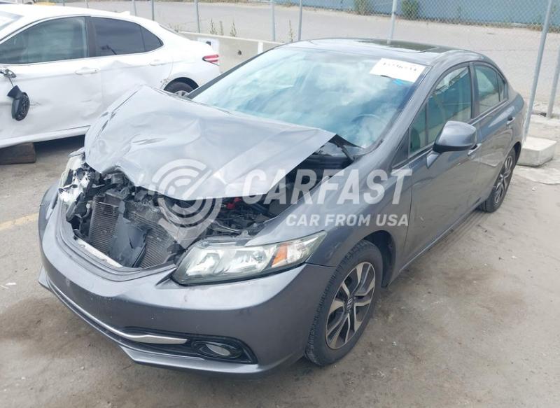 19XFB2F94DE213567 2013 Honda Civic 1.8 Ex-L grey