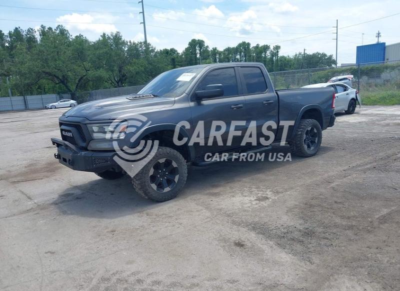 2019 Ram 1500 5.7 black Lot 111045279727 Vin 1C6SRFET6KN840995