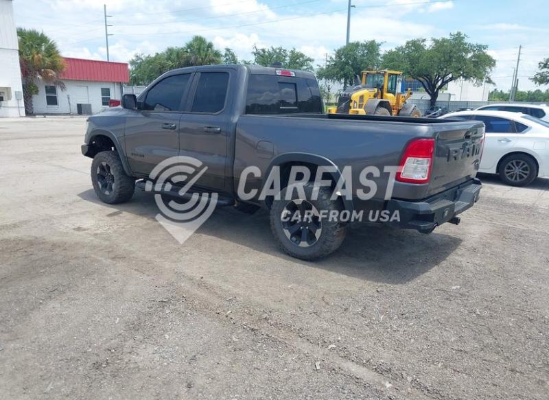 2019 Ram 1500 5.7 black Lot 111045279727 Vin 1C6SRFET6KN840995