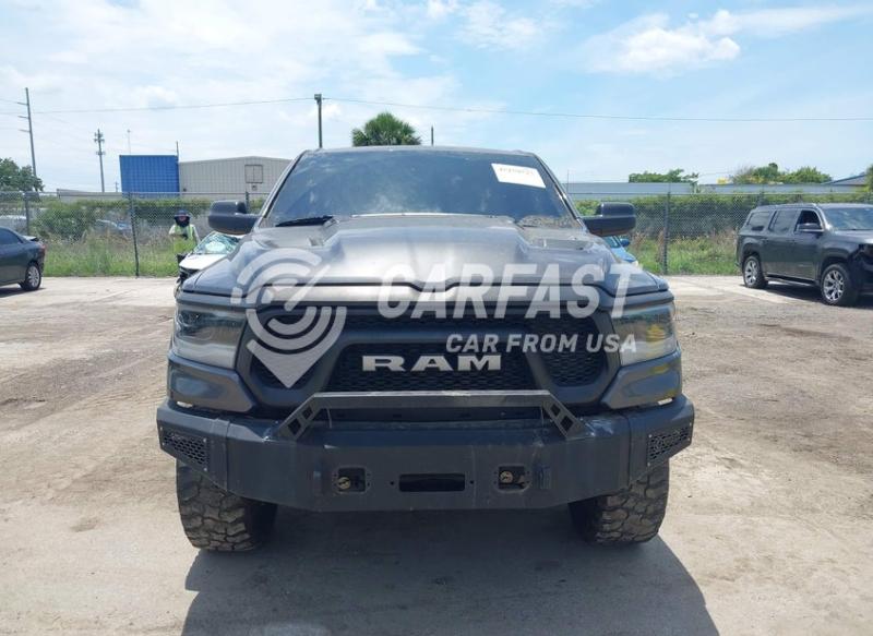 2019 Ram 1500 5.7 black Lot 111045279727 Vin 1C6SRFET6KN840995