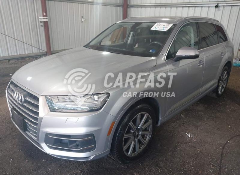2018 Audi Q7 3.0 grey Lot 111045275649 Vin WA1VAAF77JD014818